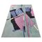 Postmodernist Abstract Woolen Rug in Pastel Colours, West Germany, 1970s, Image 1