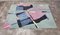 Postmodernist Abstract Woolen Rug in Pastel Colours, West Germany, 1970s 7
