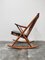 Rocking Chair Modèle 182 en Teck, Danemark attribué à Frank Reenskaug pour Bramin, Danemark, 1950s 2