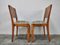 Art Deco Dining Chairs in Walnut Roots Veneer, Austria, 1940s, Set of 6 5