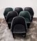 Model 8552 Artona Armchairs in Leather attributed to Afra & Tobia Scarpa for Maxalto, Italy, 1985, Set of 4 15