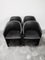 Model 8552 Artona Armchairs in Leather attributed to Afra & Tobia Scarpa for Maxalto, Italy, 1985, Set of 4, Image 2