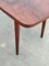 Small Mid-Century Modern Side Table with Walnut Veneer Top, Denmark, 1960s, Image 5