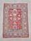 Vintage Middle Eastern Hand-Knotted Qom Rug with Floral Motif, Iran, 1930s 4