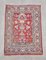 Vintage Middle Eastern Hand-Knotted Qom Rug with Floral Motif, Iran, 1930s, Image 4