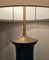 Mid-Century Blue Ceramic Table Lamp attributed to Warren Kessler New York, Usa, 1950s, Image 4