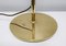 Mid-Century Modern Adjustable Swing Arm Floor Lamp in Brass, Germany, 1960s, Image 8