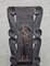 Western African Stargazer Chairs in Hand-Carved Wood, 1890s, Set of 3 5