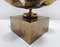 Nenuphar Lilly Table Lamp in Bronze and Brass attributed to Maison Charles, France, 1960s, Image 7