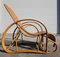 Mid-Century Modern Sessel aus Bambus & Rattan, Italien, 1960er, 2er Set 4