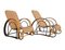 Mid-Century Modern Sessel aus Bambus & Rattan, Italien, 1960er, 2er Set 15