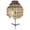 Lampe de Bureau Capiz Shell dans le style de Verner Panton Fantasy Lamp par Verner Panton, États-Unis, 1980s 1