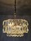 Mid-Century Modern Nickel Plated and Crystal Chandelier from Bakalowits & Söhne, 1960s, Image 3