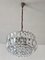 Mid-Century Modern Nickel Plated and Crystal Chandelier from Bakalowits & Söhne, 1960s, Image 6