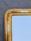 Large Biedermeier Giltwood Faceted Mirror, 1840s, Image 8