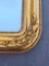 Espejo Biedermeier grande de madera dorada, década de 1840, Imagen 7