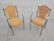 Amerikanischer Stuhl aus Schmiedeeisen & Messing, 1950er 7
