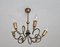 Mid-Century Modern Twisted Sputnik Chandelier, 1960s, Image 5