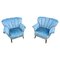 Mid-Century Modern Lounge Chairs, 1950s, Set of 2 1