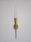Mid-Century Modern Brass and Opaline Glass Sconce by Limburg, 1960s, Image 4