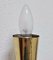 Mid-Century Modern Brass and Opaline Glass Sconce by Limburg, 1960s, Image 10