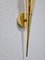 Mid-Century Modern Brass and Opaline Glass Sconce by Limburg, 1960s, Image 7