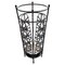 Vintage Art Deco Umbrella Stand in Painted Iron, 1950s, Image 1