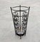 Vintage Art Deco Umbrella Stand in Painted Iron, 1950s, Image 7