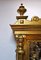 Victorian Console Table with Mirror in Gilt Wood and Marble, 1880s 5