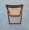 Vintage Folding Chairs with Cane Seats, 1980s, Set of 6 7