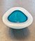 Ashtray in Opaline and Turquoise Murano Glass by Archimede Seguso, 1950s, Image 6