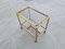 Vintage French Art Deco Gilt Bronze Bar Trolley by Maison Bagués, 1950s 3