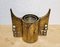 Sculptural Brutalist Gilt Bronze Candleholder by Heinz Goll, 1960s 4