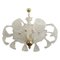 Art Deco Italian Chandelier in the style of Barovier & Toso, 1950s 1