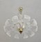 Art Deco Italian Chandelier in the style of Barovier & Toso, 1950s, Image 15