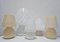 Mid-Century Modern Murano Glass Mushroom Table Lamps from Vistosi, 1970s, Set of 5 9