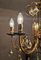 Mid-Cenrury Crystal and Gilt Bronze Chandelier by Gaetano Sciolari, 1960s 7