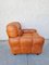 Vintage Italian Club Chair in Cognac Leather, 1970s 12