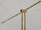 Mid-Century Modern Adjustable Sleek Brass Floor Lamp, 1970s 5