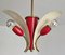 Mid-Century Modern 3-Arm Chandelier attributed to Fog and Morup, Denmark, 1950s, Image 12