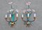 Large Hollywood Regency Tole Sconces with Lilly Flowers, Italy, 1960s, Set of 2 9