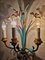 Large Hollywood Regency Tole Sconces with Lilly Flowers, Italy, 1960s, Set of 2 19