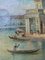 Dopo Francesco Guardi, Dogana di Venezia, Olio su tela, Fine '700-inizio '800, Con cornice, Immagine 5