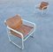 Bauhaus Style Tubular Easy Chairs in Cognac Leather attributed to Jox Interni, 1970s, Set of 2, Image 6