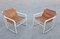 Bauhaus Style Tubular Easy Chairs in Cognac Leather attributed to Jox Interni, 1970s, Set of 2, Image 2