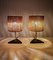 Mid-Century Modern Table Lamps in style of Carl Aubock, Austria, 1940s, Set of 2, Image 2