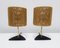 Mid-Century Modern Table Lamps in style of Carl Aubock, Austria, 1940s, Set of 2 3