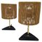 Mid-Century Modern Table Lamps in style of Carl Aubock, Austria, 1940s, Set of 2 1