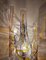 Lampada da terra in vetro di Murano ambrato e trasparente attribuita a Toni Zuccheri per Mazzega, Italia, anni '70, Immagine 7