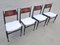 Mid-Century Dining Chairs in style of Paolo Buffa, Former Yugoslavia, 1960s, Set of 4 2